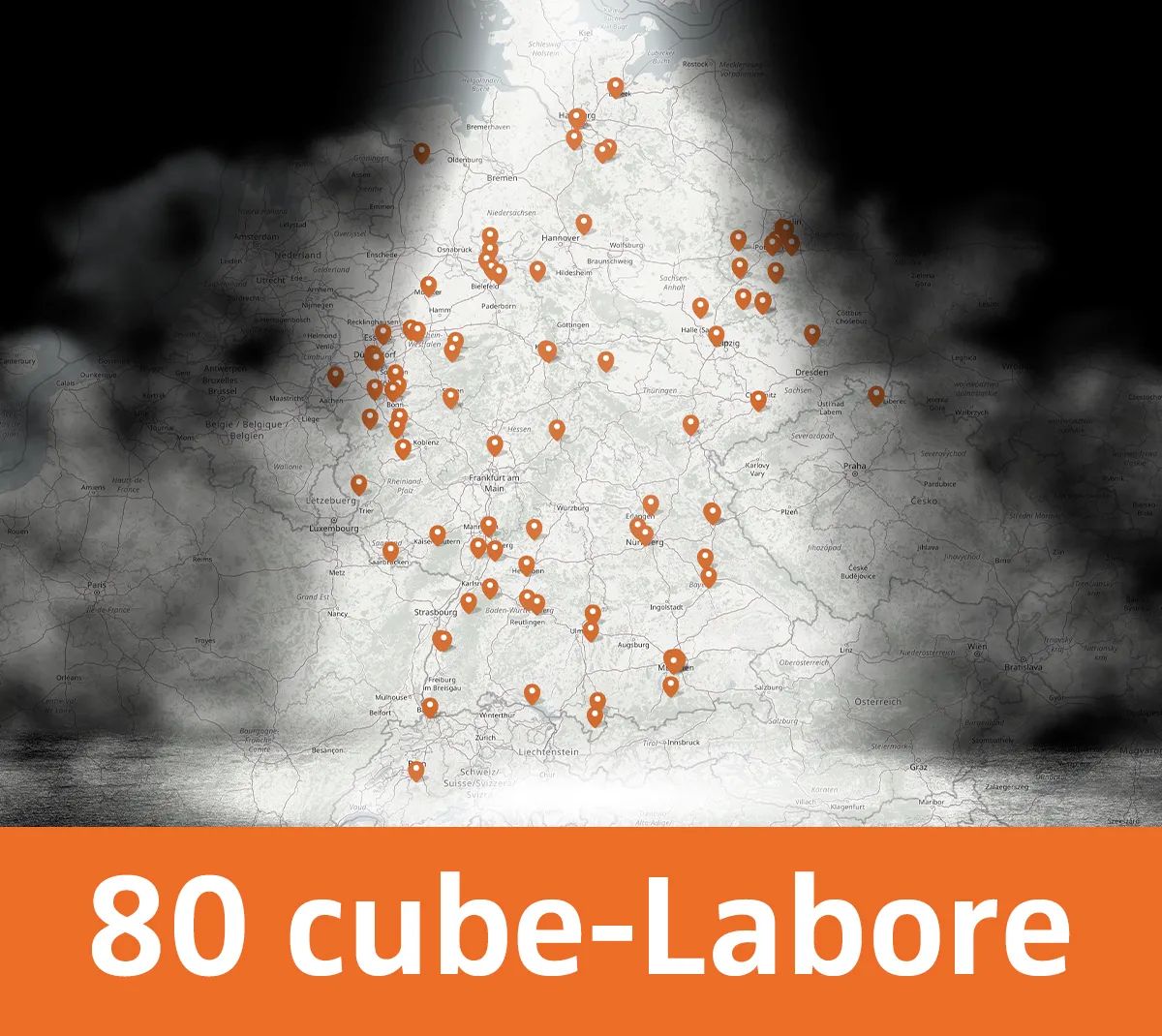 80 cube-Labore